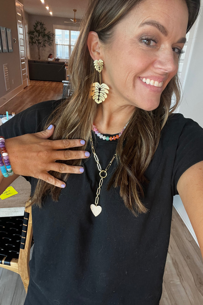 Double palm Earrings