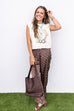 Don't 'Cha Love Polkadots Pants - Brown