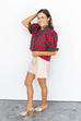 Under the Mistletoe Top - Red