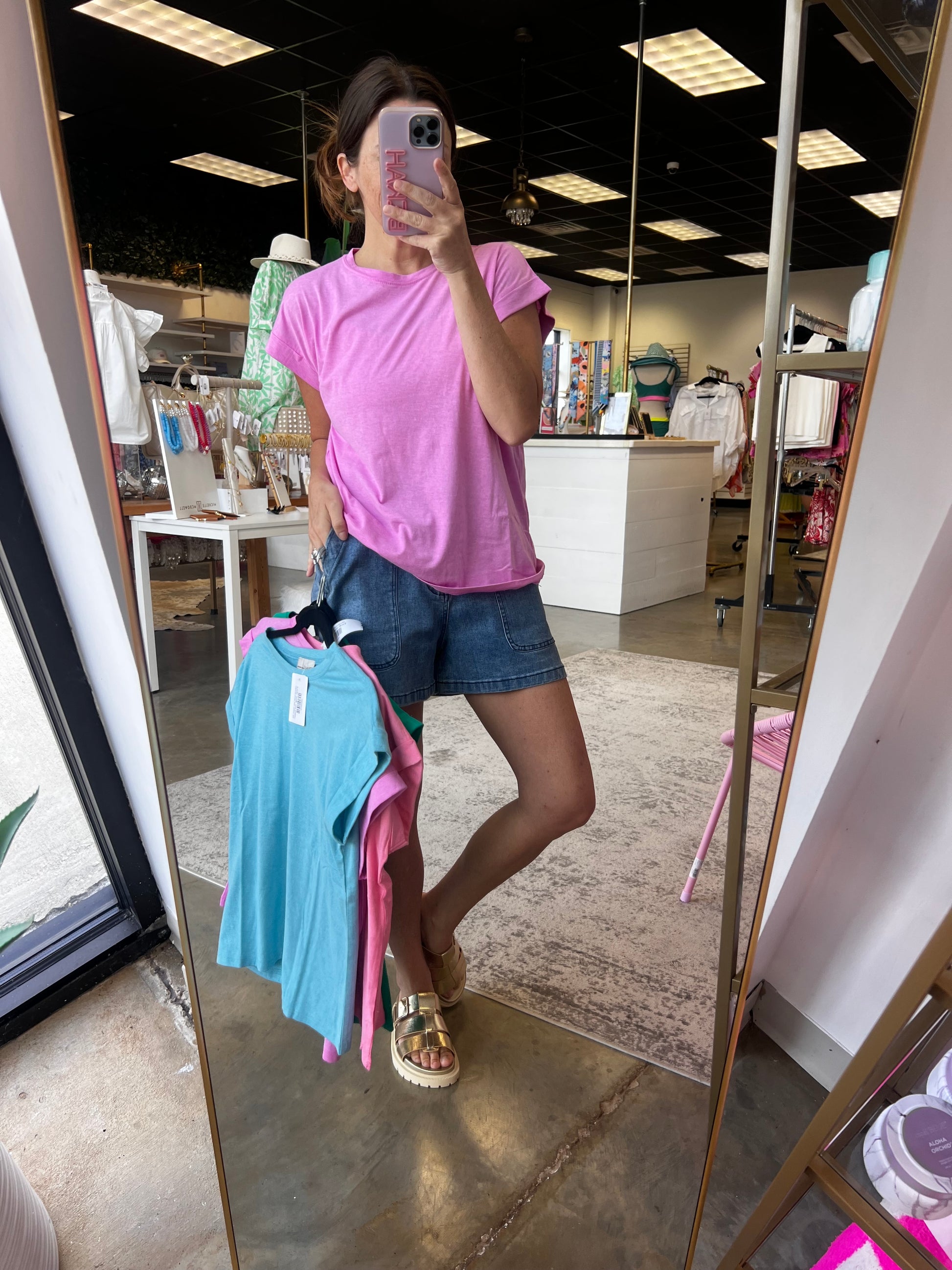 Killing Me Smalls Tank-Heather Mauve