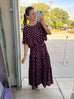 The Sarah Skirt - Wine