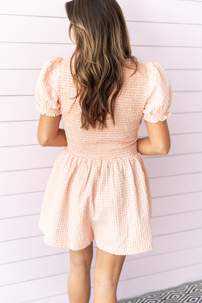 Orange Crush Romper