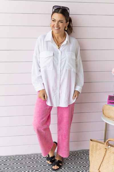 Lasting Linen Nights - White