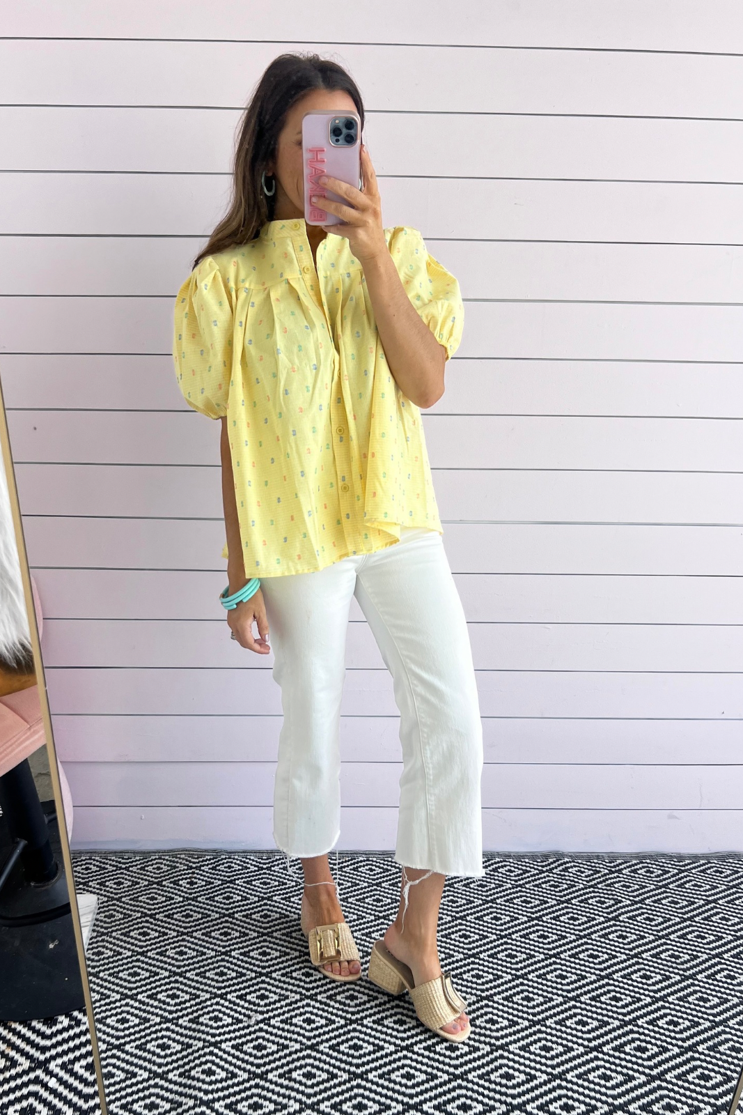 Teeny Tiny Polka Dots Blouse