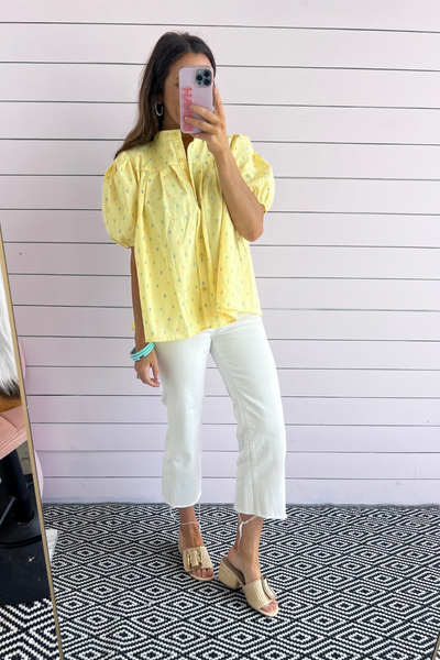Teeny Tiny Polka Dots Blouse