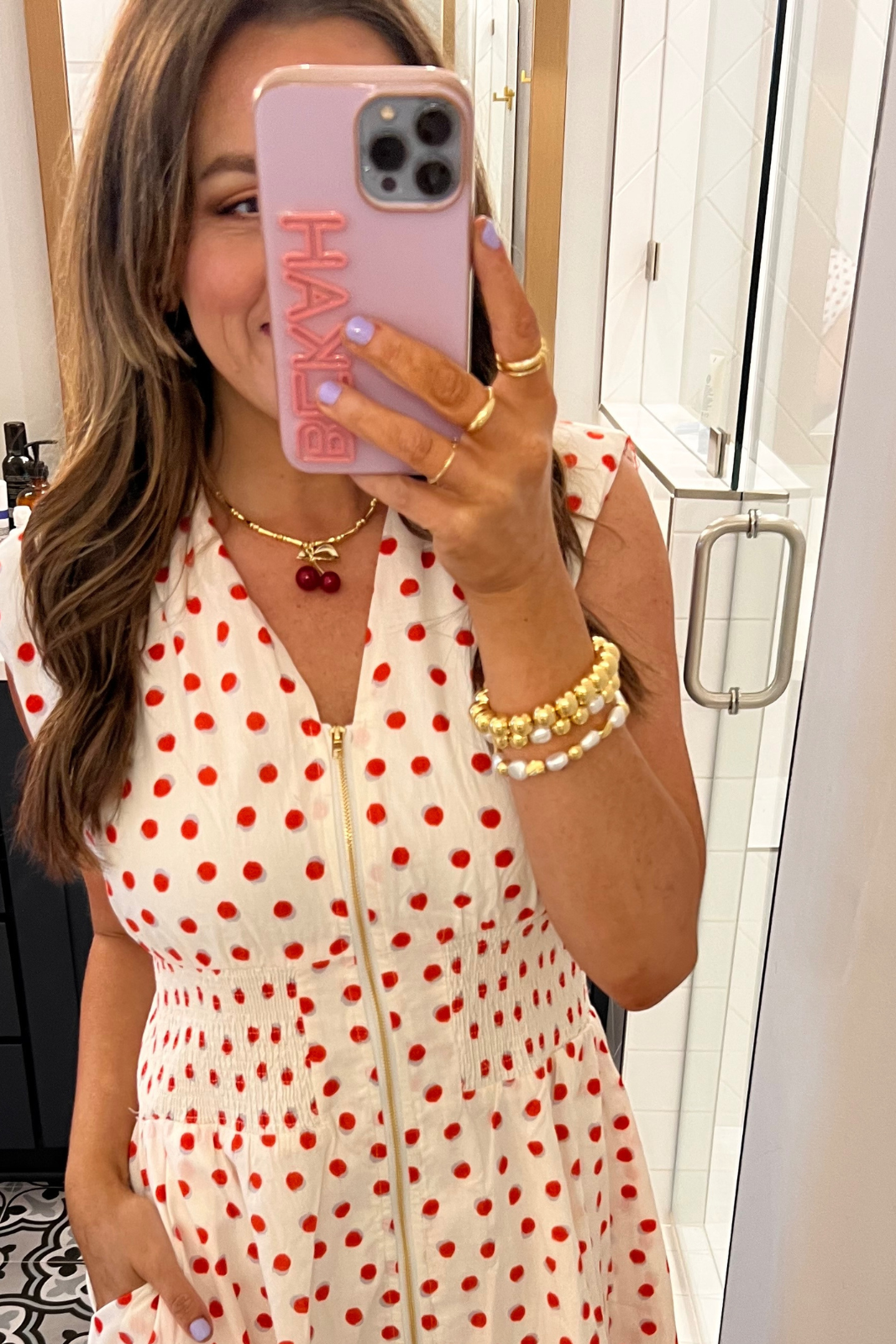 Cherry Pendant Necklace