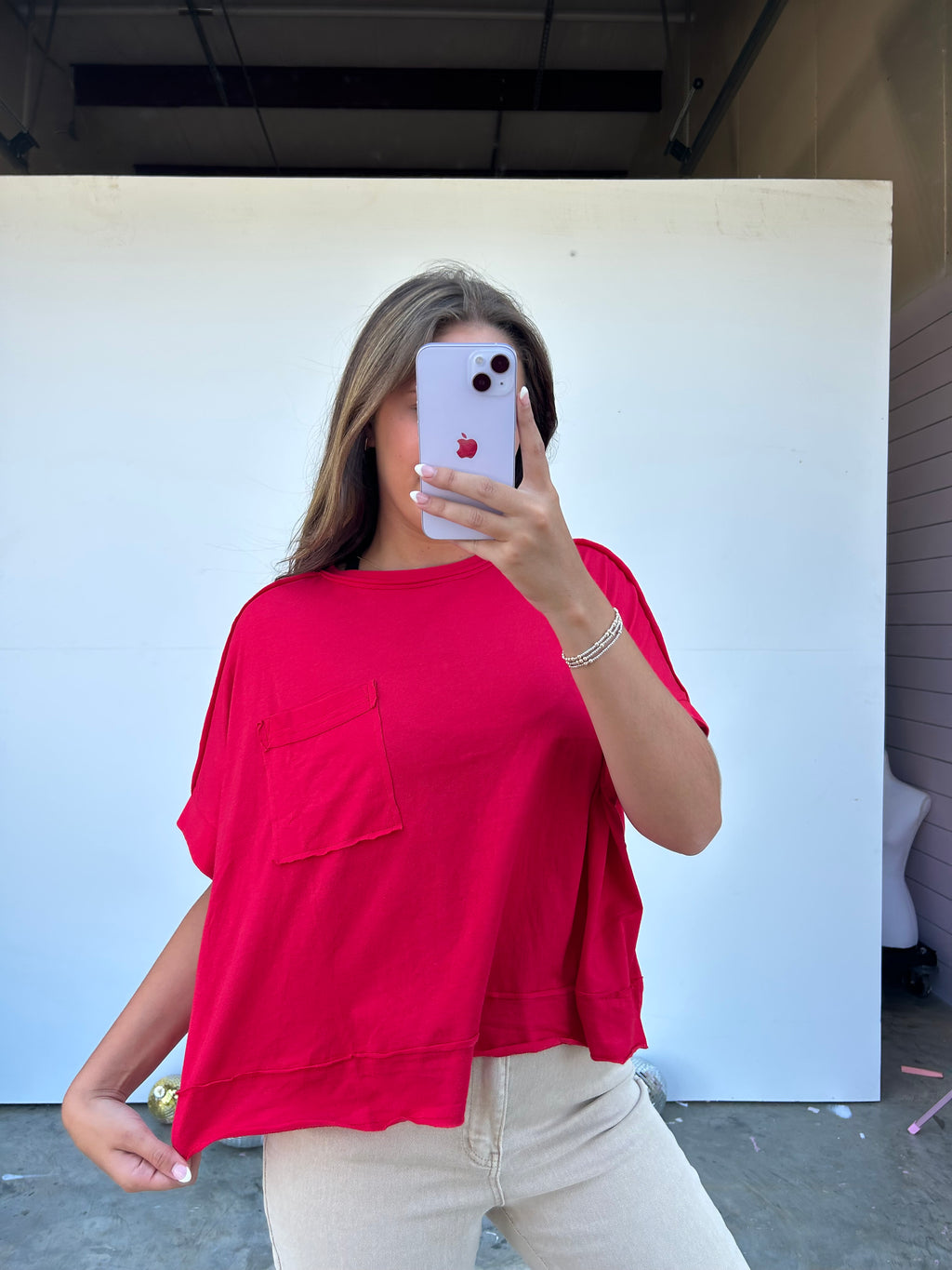 Simple Exposure Tee- Ruby