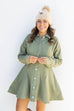 Stitchline Safari Dress - Olive