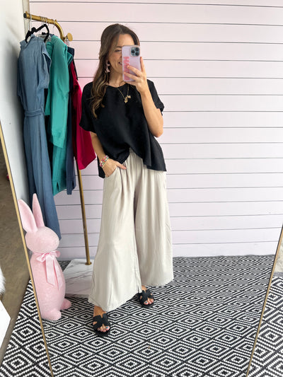 In a Breeze Pants - Sand Beige