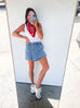 Everyday Denim Skort