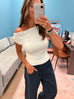 The Palmer Blouse - White