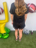 We Can't Be Friends Shorts - Black