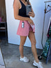 Gone for Gingham Skort - Red