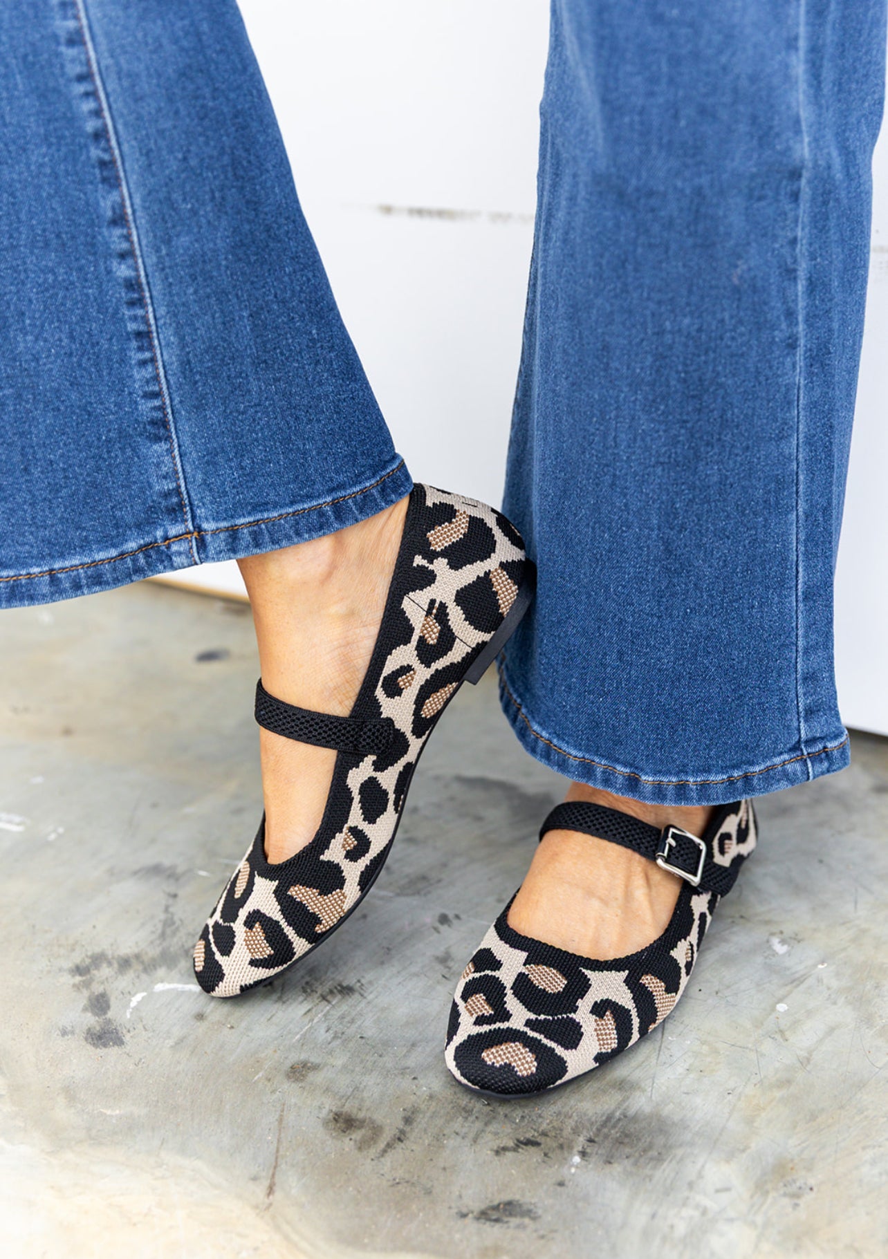 Brita Leopard Ballet Flat