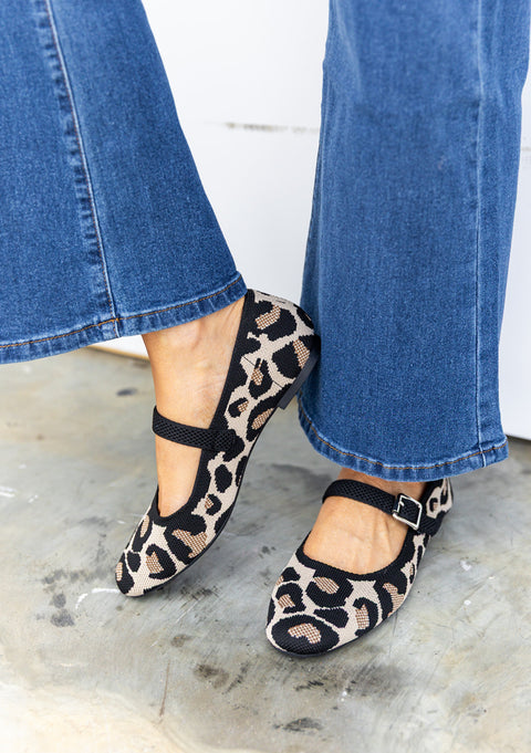 Brita Leopard Ballet Flat