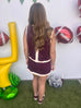 More Cowbell Skort - Burgundy