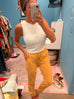 White Crop active top sale