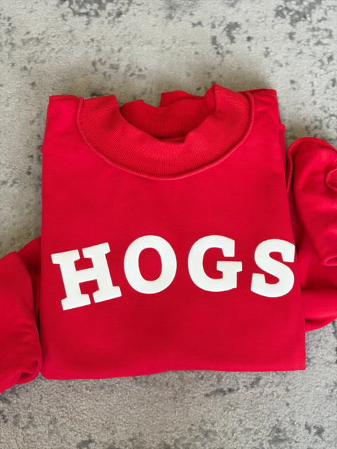 HOGS Puff Ink Mock Neck - PRE ORDER