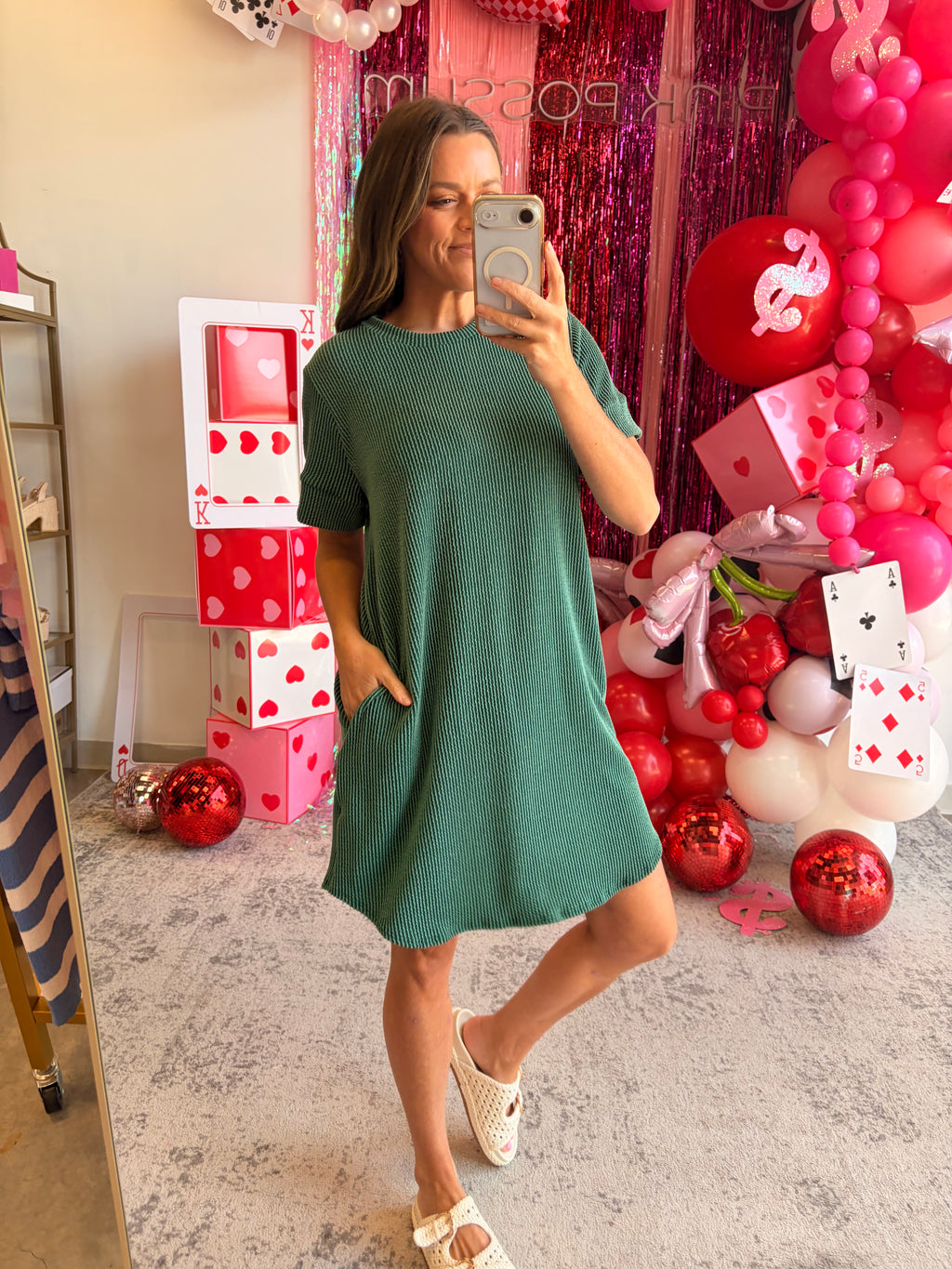 Door Buster Ribbed Dress
