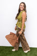 Sidebar Blouse - Martini Olive