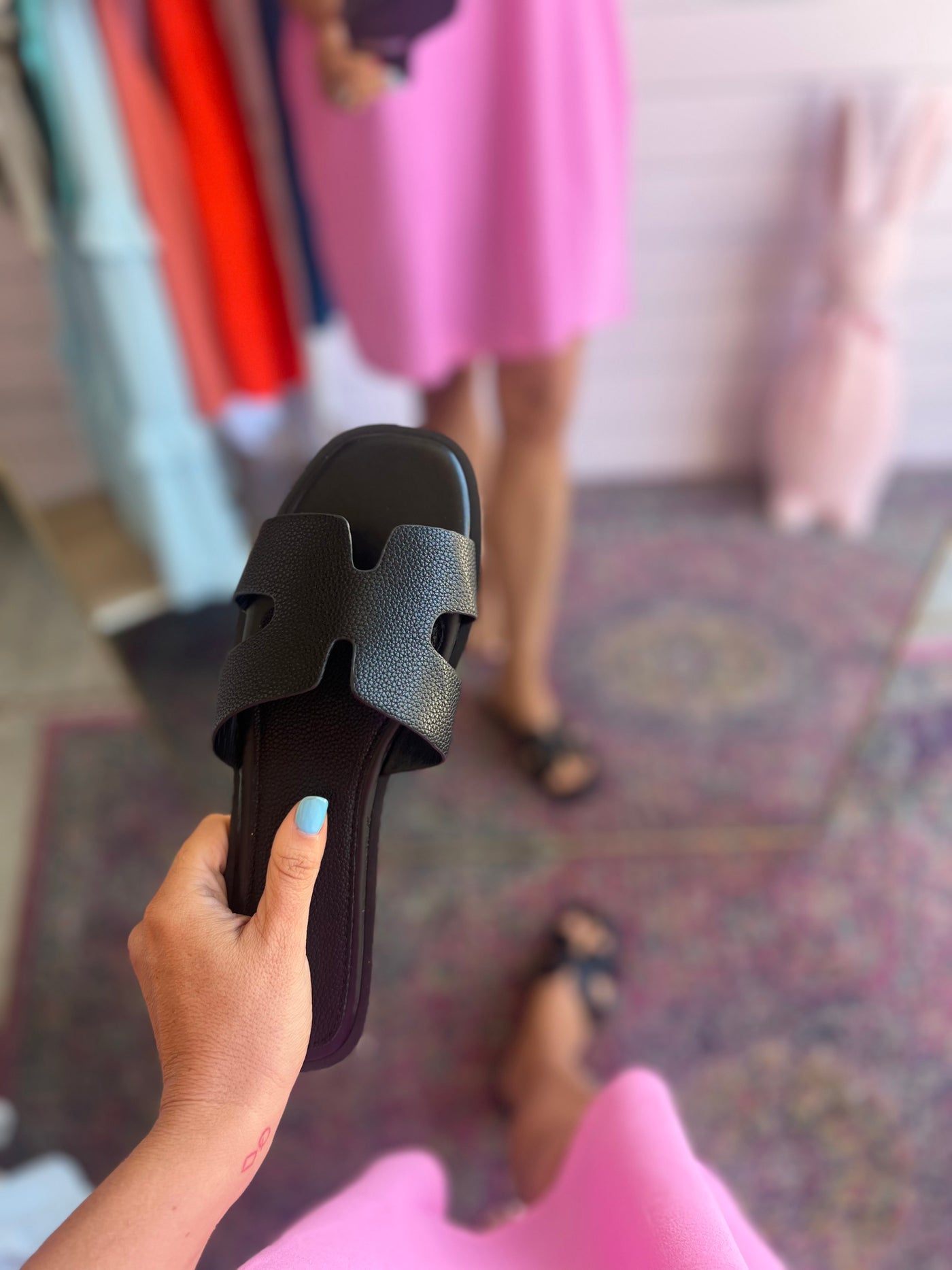 The Luke Slide -Black