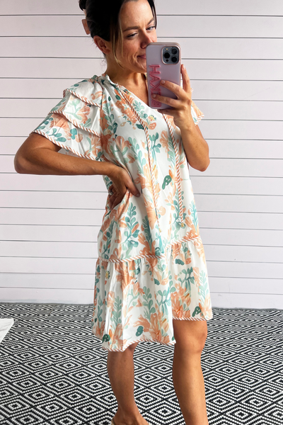 By My Side Dress- Orange