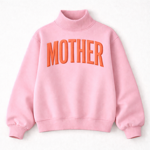 MOTHER Puff Ink Mock Neck - PRE ORDER