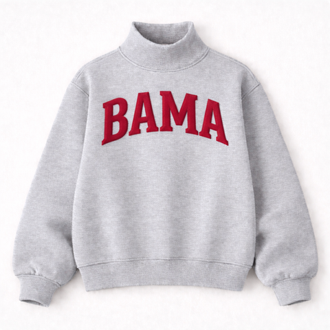 BAMA Puff Ink Mock Neck - PRE ORDER