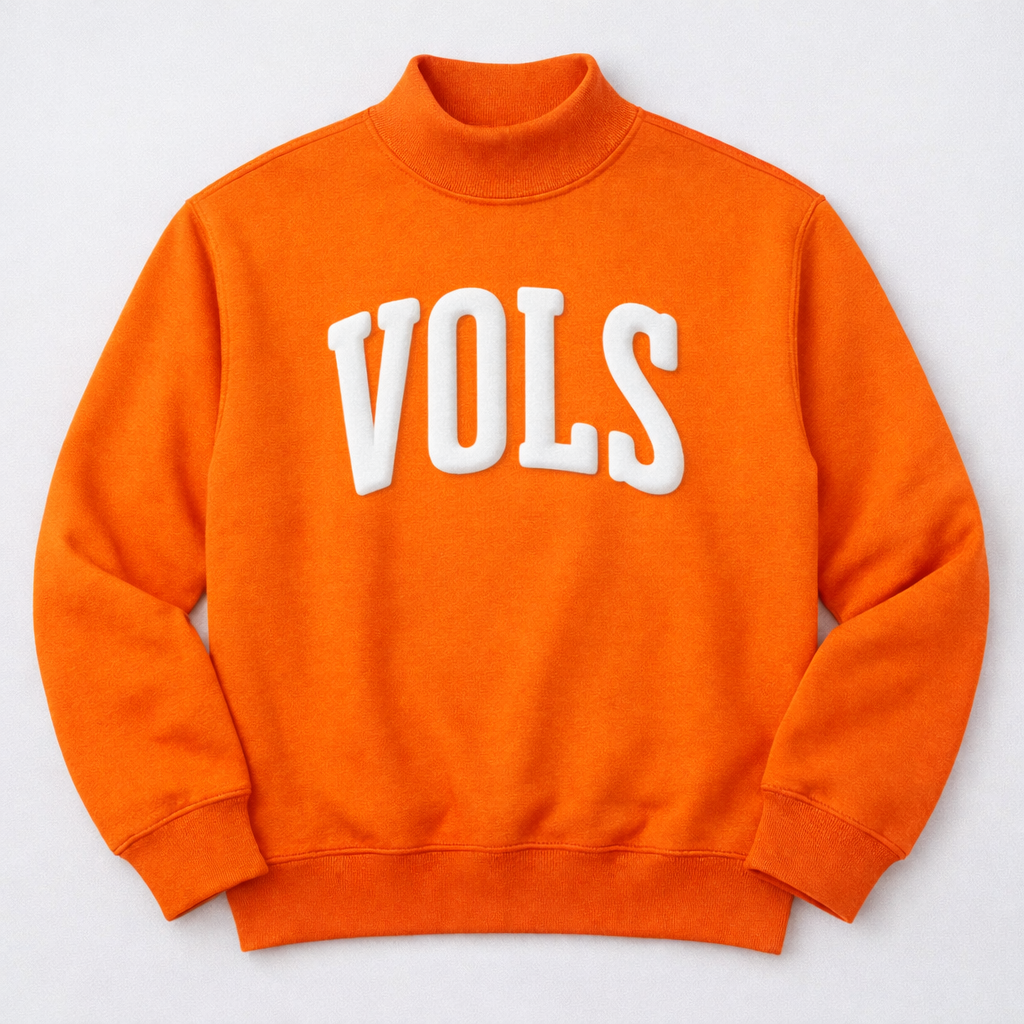 VOLS Puff Ink Mock Neck - PRE ORDER