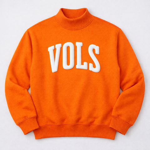 VOLS Puff Ink Mock Neck - PRE ORDER