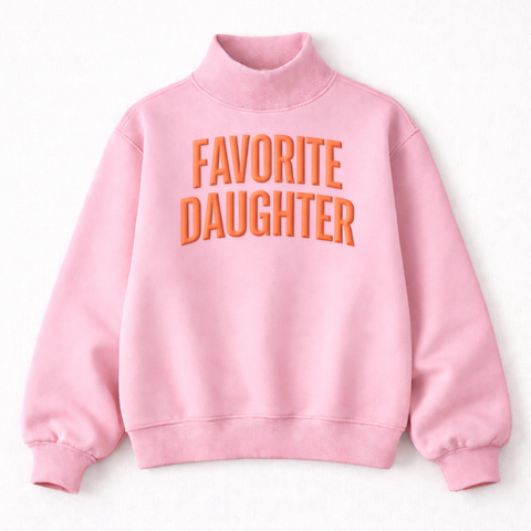 Favorite Daughter Puff Ink Mock Neck -