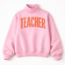 TEACHER Puff Ink Mock Neck -