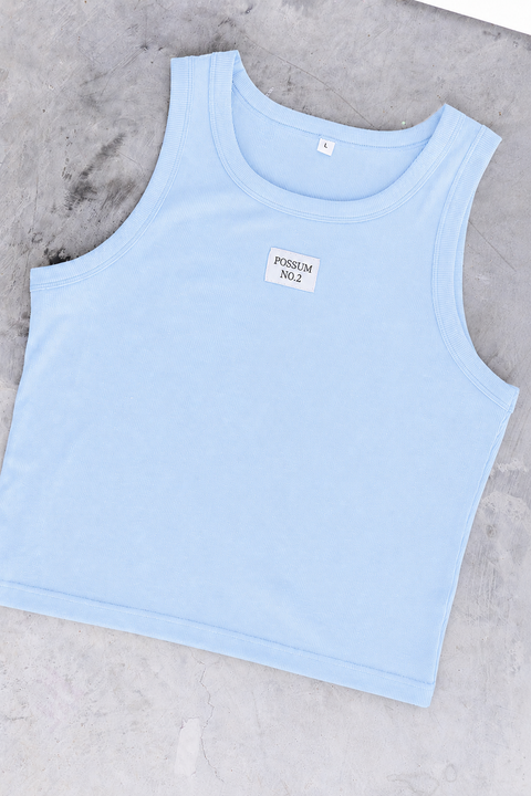Signature tank - Powder Blue- PRE ORDER