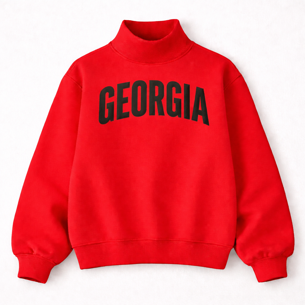 GEORGIA Puff Ink Mock Neck - PRE ORDER