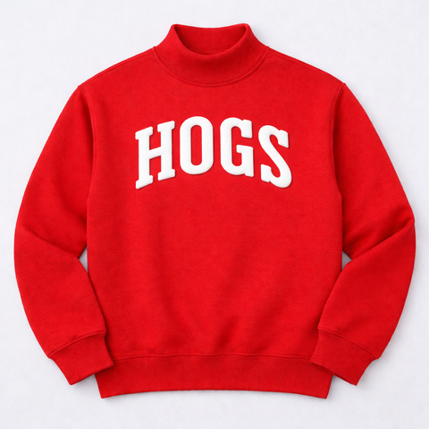 HOGS Puff Ink Mock Neck - PRE ORDER