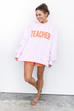 TEACHER Puff Ink Mock Neck -