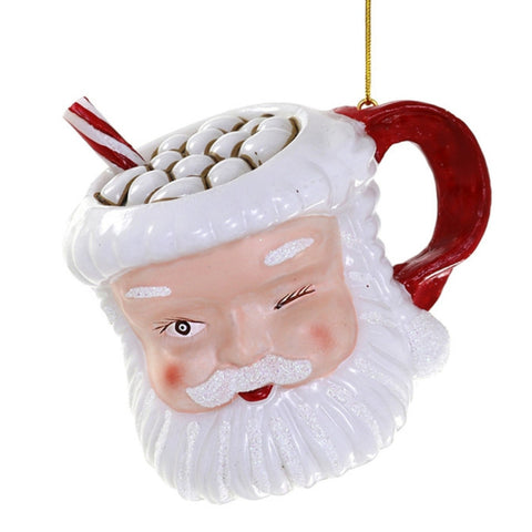Coffee With Santa Ornament