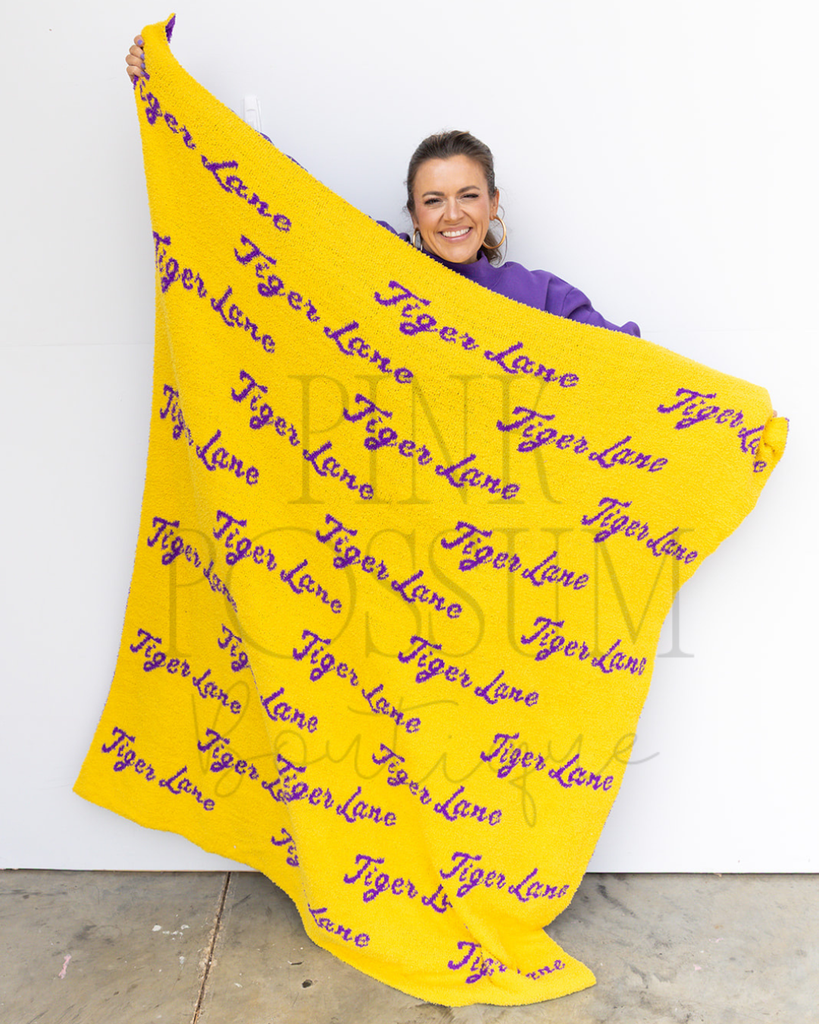 Luxe Tiger Lane Blanket - PRE ORDER
