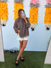 Already Gone Blouse - Brown