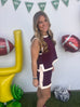 More Cowbell Top - Burgundy