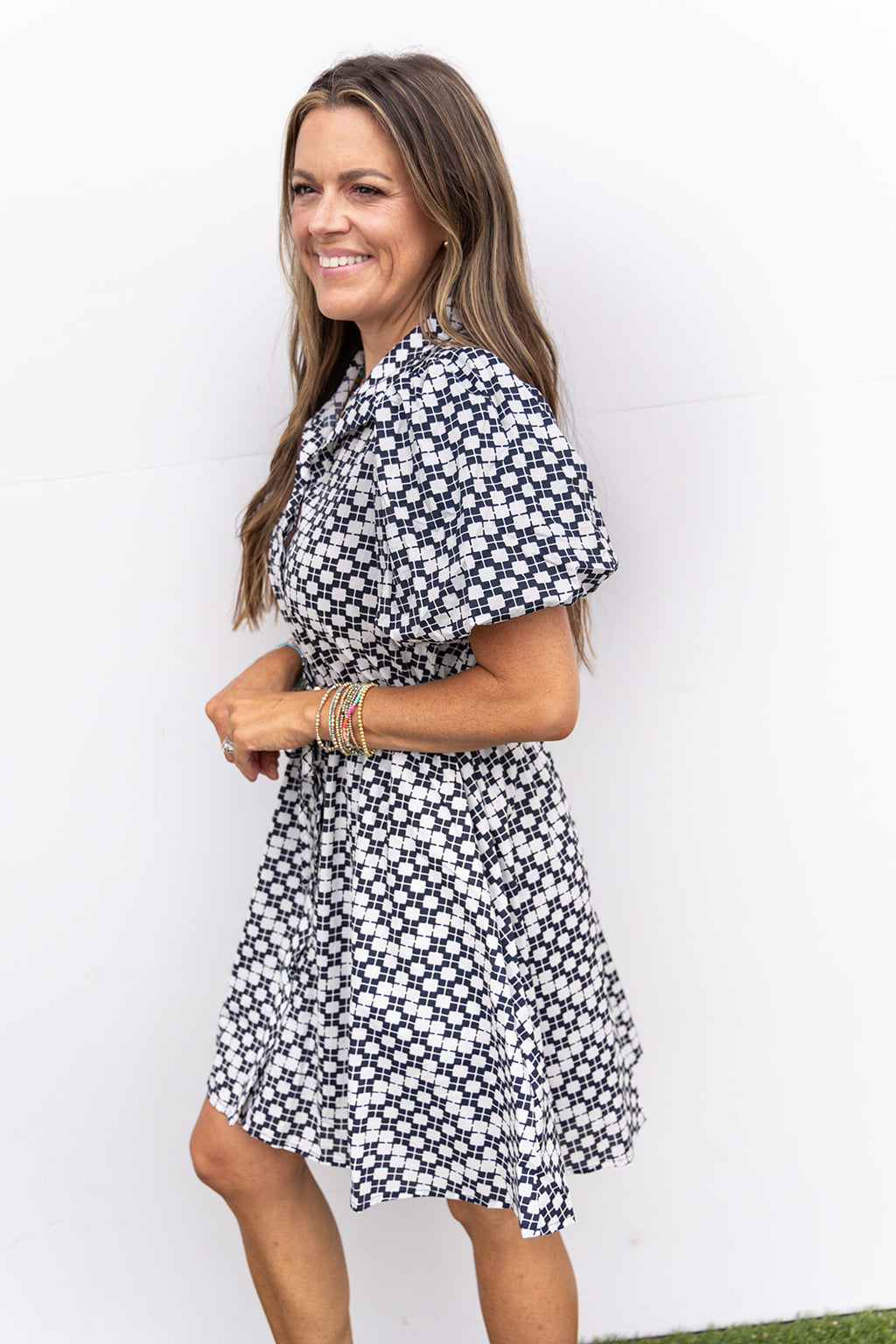 Brooke Mini Dress - Navy