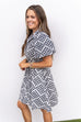 Brooke Mini Dress - Navy