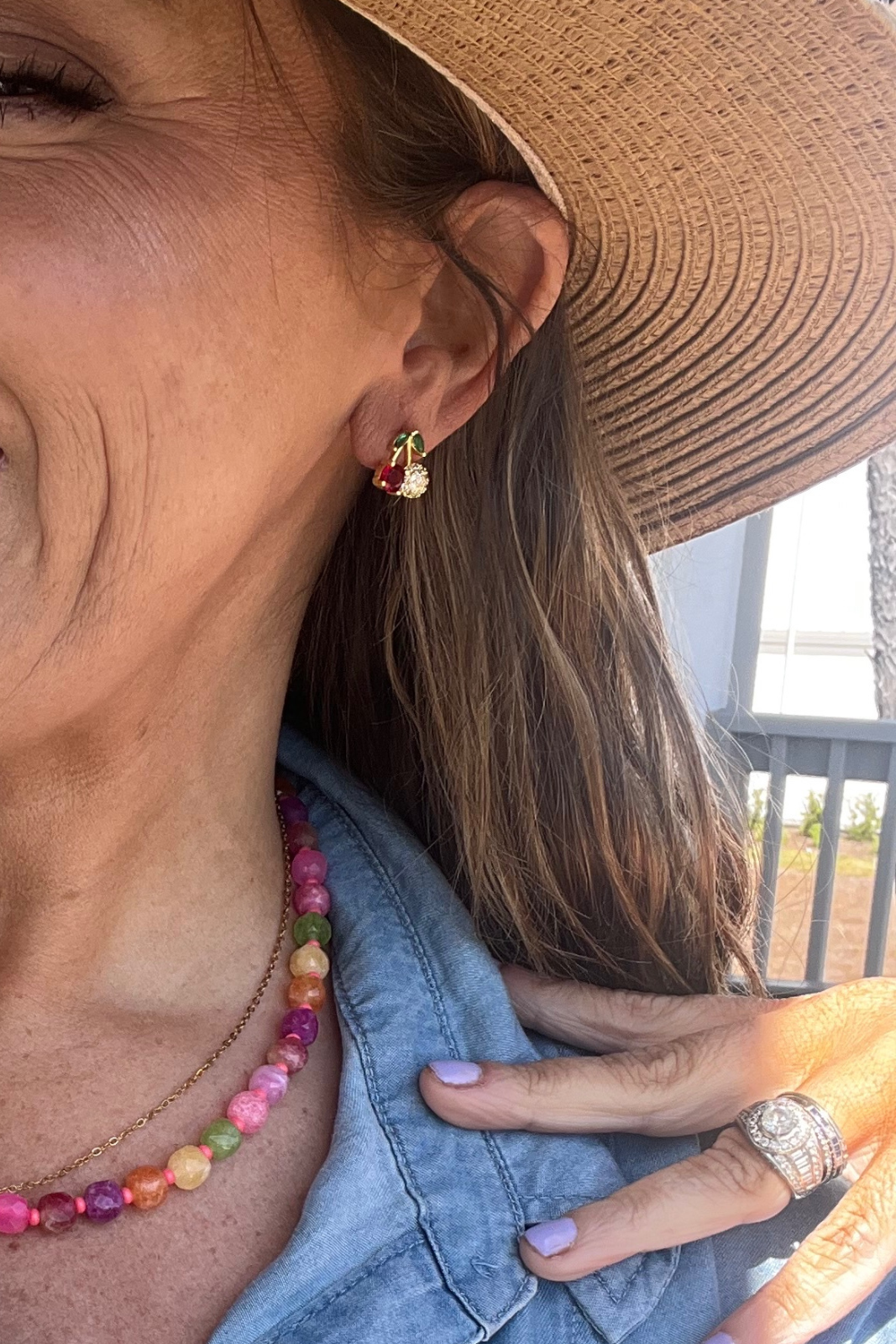Sweet Cherry Earrings