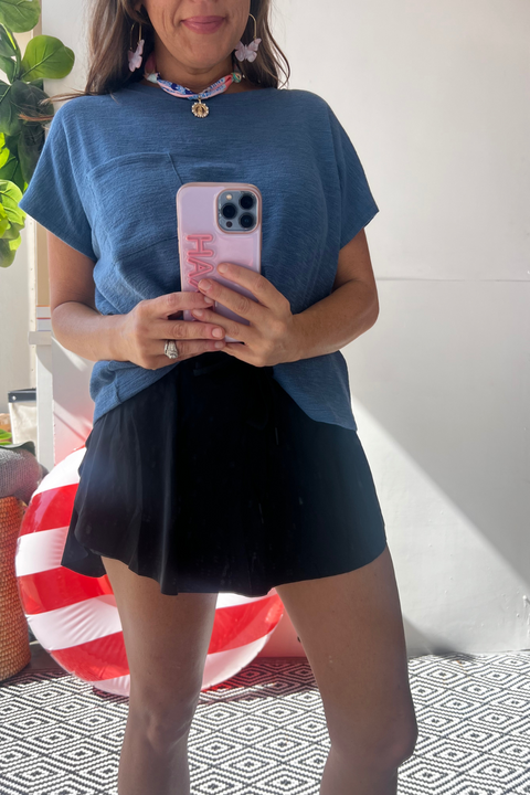 Hotty Hot Skort - Black