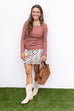 Callin' Baton Rouge Skirt  - Ecru