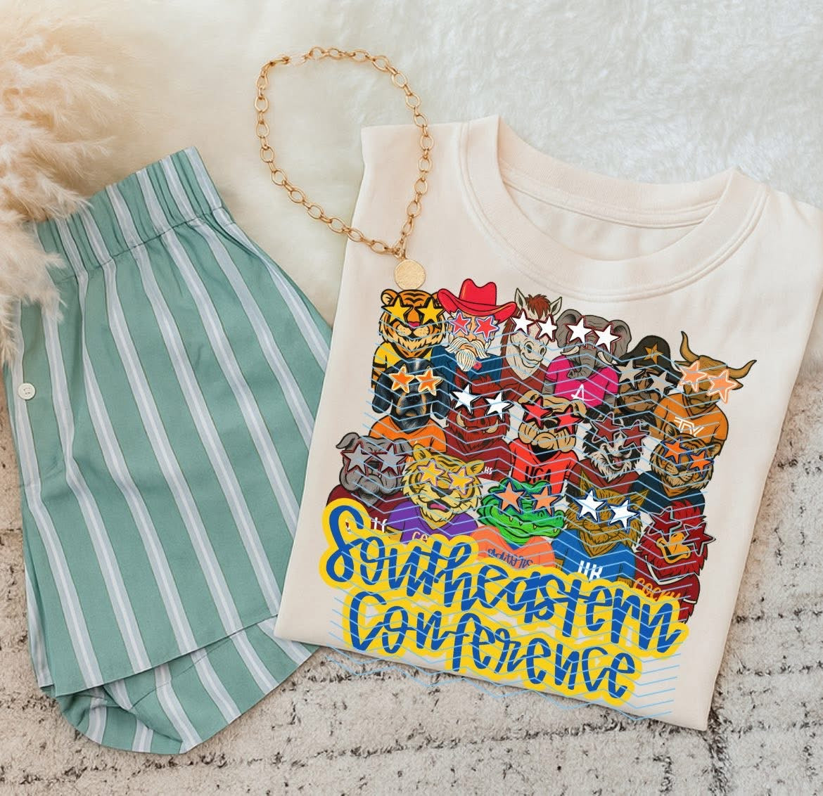 SEC Family Mascots Tshirt