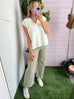 Invested in you Top - Ivory - Short