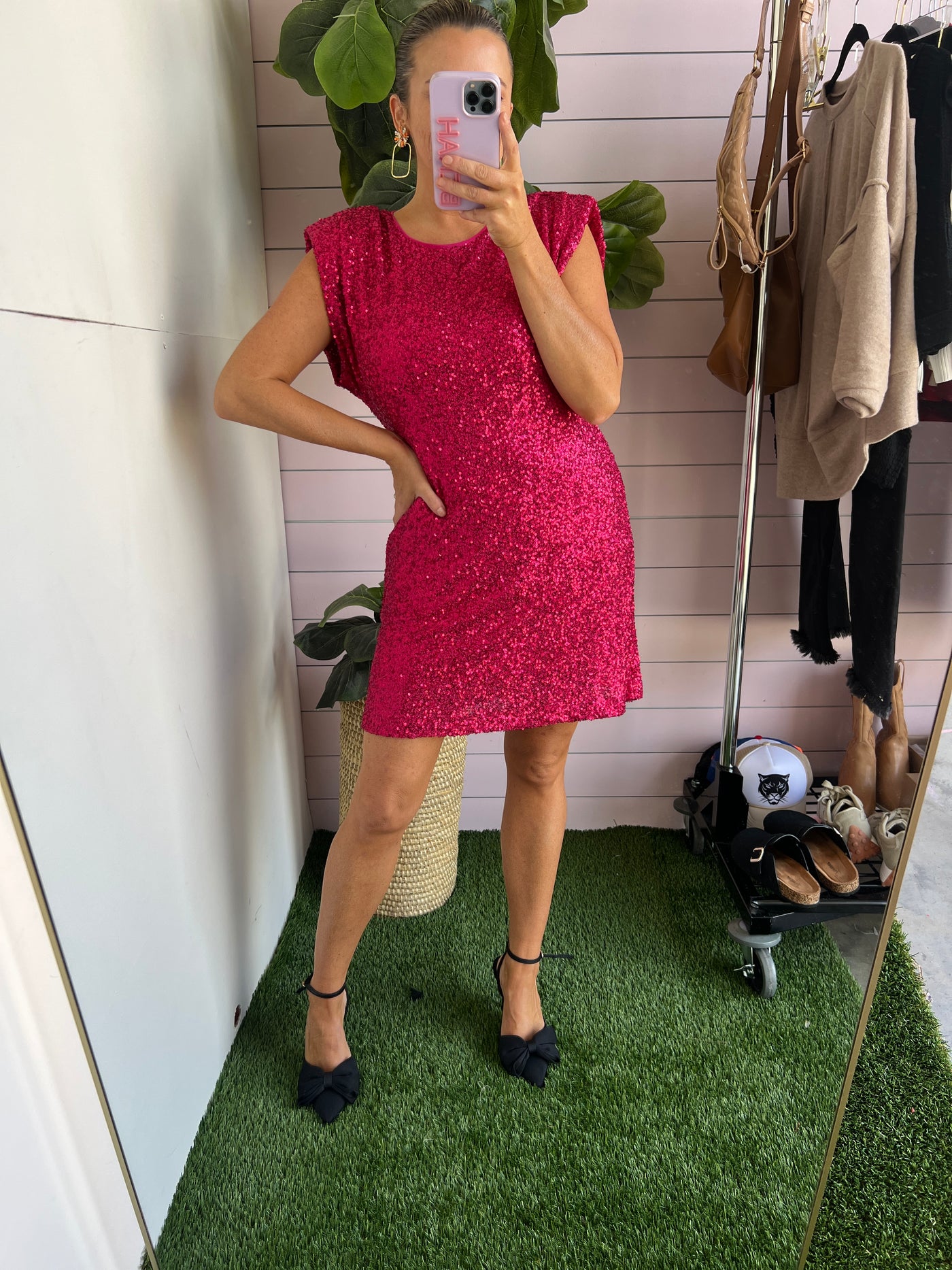 Pink is my color dress