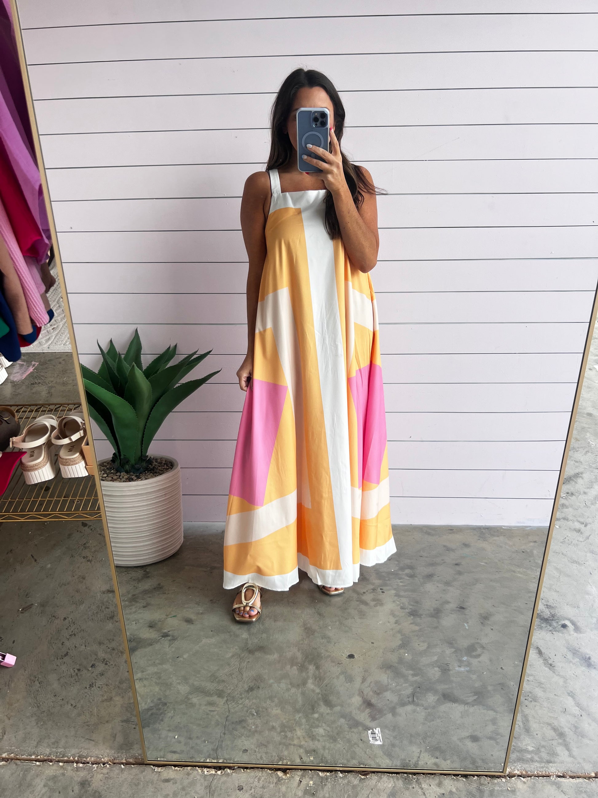 Island Glow Maxi Dress