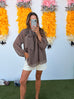 Already Gone Blouse - Brown